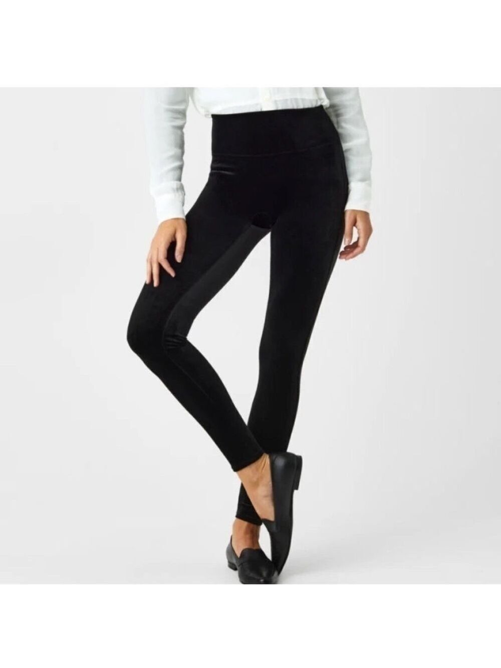 SPANX Velvet Leggings High Rise Black
Velvet Sz XS